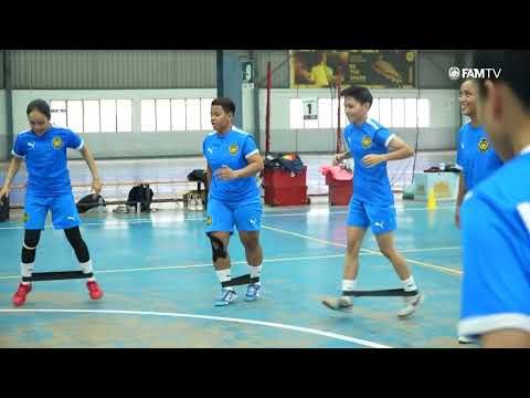 Hari Ketujuh Kem Latihan Pusat Skuad Futsal Malayan Tigress Menjelang Sukan SEA 2025