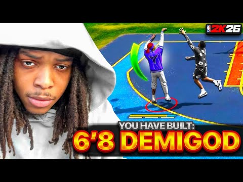 BEST 6’8 BUILD NBA 2K26! EDGE- ENFORCING MIDDY SLASHER + ANIMATIONS/ JUMPSHOT