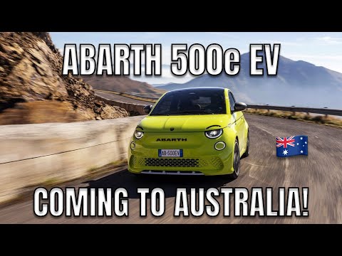 2023 Abarth 500e EV is coming to Australia! Press Release Walkthrough