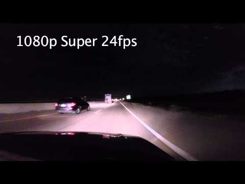 GoPro Hero3+ Low Light Test On Dark Road - Resolutions with lowest FPS - GoPro Tip #262 - UCTs-d2DgyuJVRICivxe2Ktg