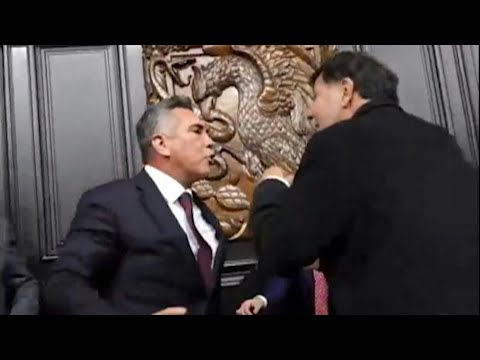 Brawl in Mexico's senate over alleged calls for US intervention against cartels | AFP