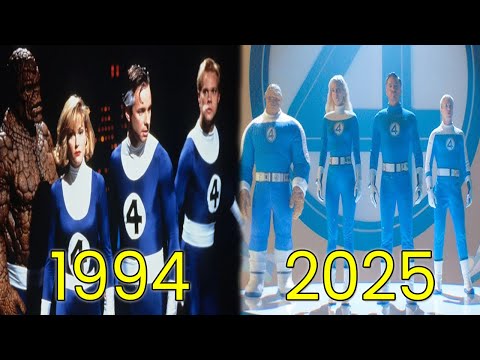 Evolution of the Fantastic Four in Movies (1994-2025)