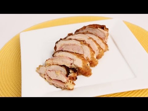 Chicken Cordon Bleu Recipe - Laura Vitale - Laura in the Kitchen Episode 738 - UCNbngWUqL2eqRw12yAwcICg