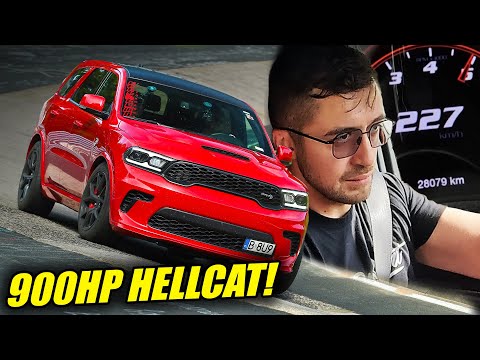 900 HP Dodge Durango SRT Hellcat Going Crazy on the Nürburgring