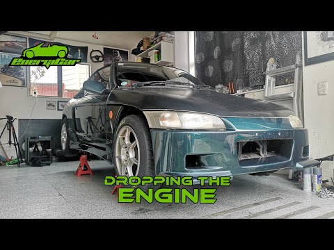 Electric Honda Beat Conversion - Episode 11 - Dropping the Engine