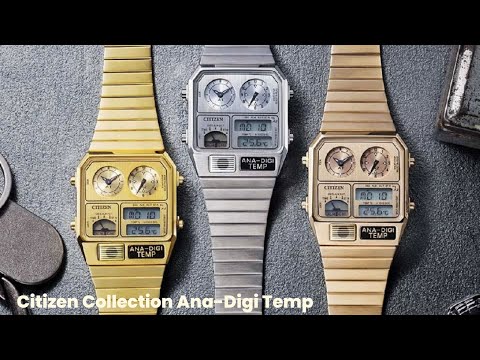 Citizen Collection Ana-Digi Temp : First Look - Review Full Specifications