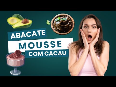 Receita de Mousse de Abacate Com Cacau em Pó - Sobremesa Fitness!