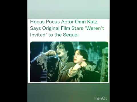 Hocus Pocus Actor Omri Katz Says Original Film Stars 'Weren't Invited' to the Sequel