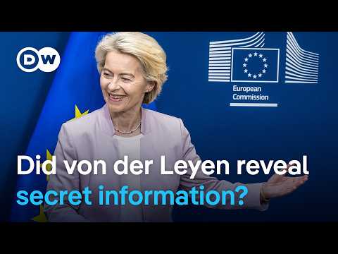 Von der Leyen: US would aid EU deployment to Ukraine | DW News