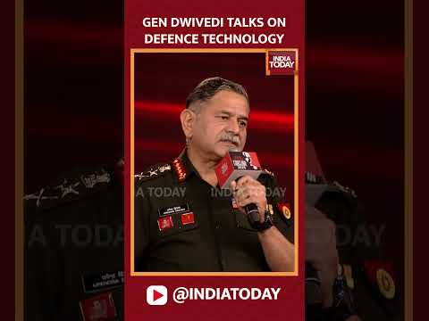 General Dwivedi Talks On Defence Technology | #upendradwivedi | #indiatodayconclave2025 | #shorts