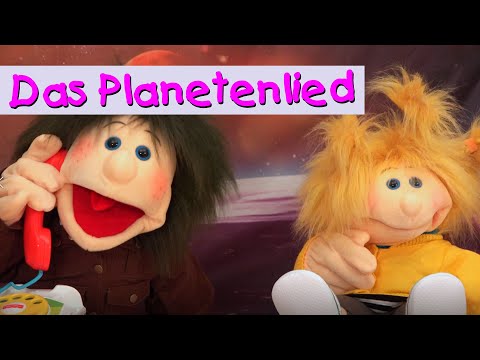 Das Planetenlied || Kinderlieder mit Puppen