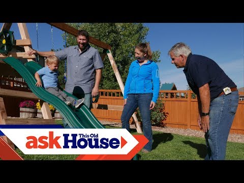 How to Build a Swing Set | Ask This Old House - UCUtWNBWbFL9We-cdXkiAuJA