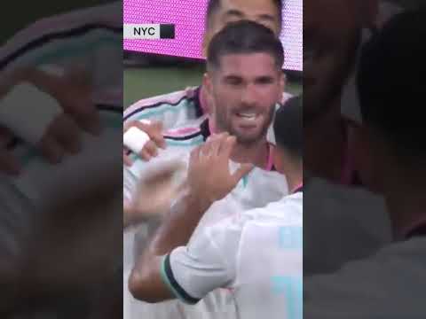 Así fue la asistencia de Messi para Rodrigo de Paul 🫂⚽️ en la victoria del Inter ante NYC FC #Shorts