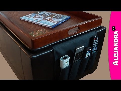 How to Organize Your Coffee Table or Storage Ottoman - UCcvu0uB6SzugED_5FEC7Z0Q