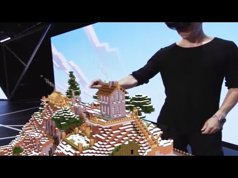 Minecraft HoloLens Full Gameplay E3 2015 (Microsoft Press Conference) (Xbox one/pc) HD - UCsJjXWCFZcDn-IAghR--S_A