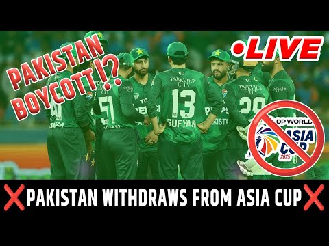 Pakistan Boycott Asia Cup 2025 ? PAK vs ICC, Removal of Match referee andy pycroft umpire,PAK vs UAE