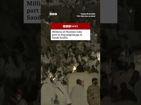 Millions of Muslims take part in Hajj pilgrimage in Saudi Arabia. #Hajj #Islam #BBCNews
