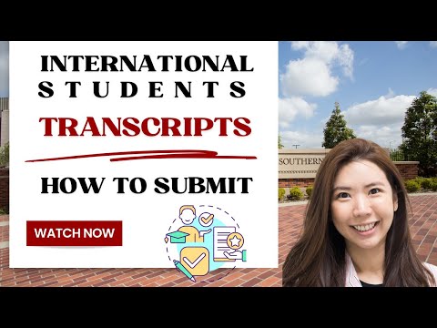 USC Chan Admissions: International Student Transcript Submissions