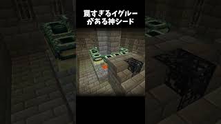 罠すぎるイグルーがある神シード #minecraft #shorts