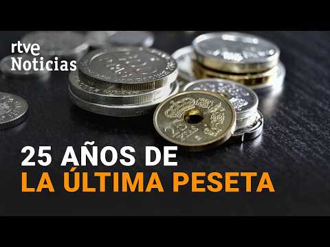 Se CUMPLEN 25 AÑOS desde que se ACUÑÓ la ÚLTIMA PESETA | RTVE Noticias
