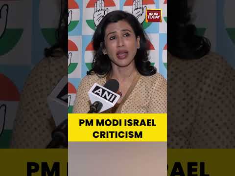 Congress Leader Slams PM Modi’s Israel Visit | Genocide Concerns Raised