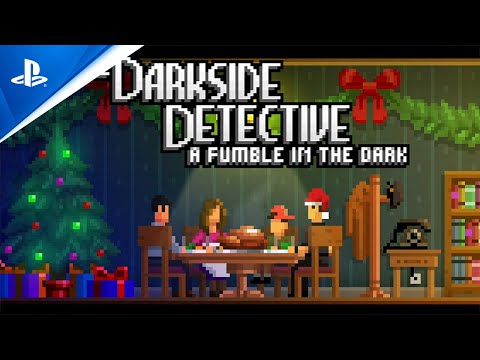 The Darkside Detective: A Fumble in the Dark - Christmas Free DLC Launch | PS5, PS4