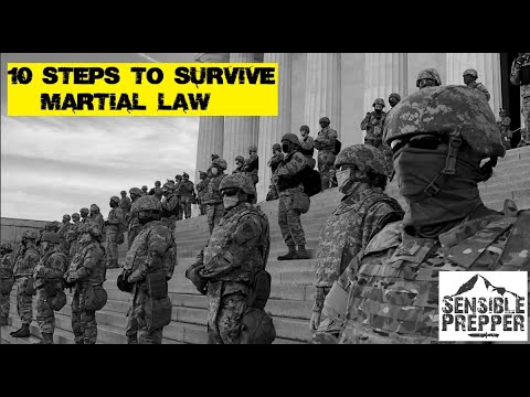Prepper School: 10 Steps to Survive Martial Law