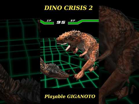 DINO CRISIS2 GIGANOTOSAURUS PLAYABLE v3