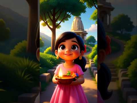 3D Cartoon Short Story | Kids Bhakti Animation | 30 Second Video