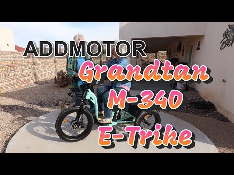 The Grandtan M-340 Fat Tire E-Trike for Adults