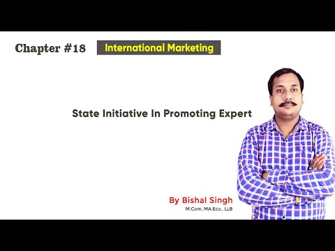 State Initiative In Promoting Expert – International Market