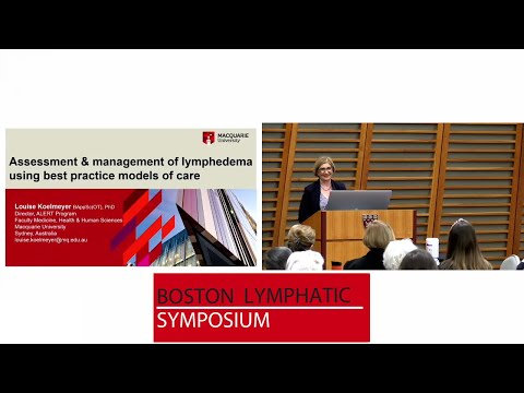 Assessment & Management of Lymphedema Using Best Practice Models of
Care