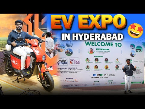 This is How an EV EXPO Will Be... | 2024 Green Vehicle Expo Hyderabad Tour | Electric Vehicles India