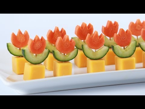 SUPER MARIO FIRE FLOWER APPETIZERS - NERDY NUMMIES - UCjwmbv6NE4mOh8Z8VhPUx1Q