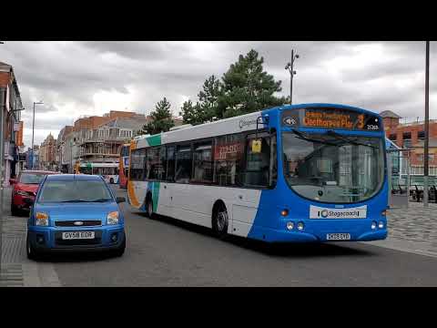 Buses at Grimsby Riverhead Exchange (22/08/2023)