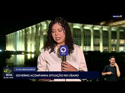 Governo acompanha situação de brasileiros no Líbano