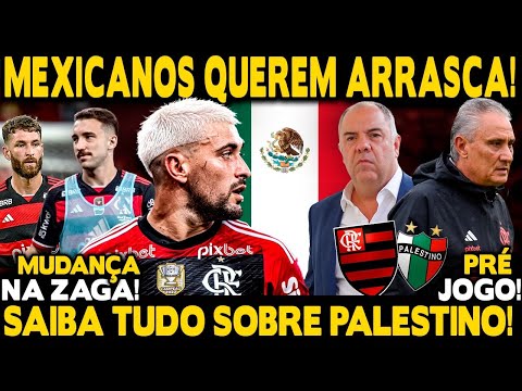 PLANTÃO! CLUBE MEXICANO PREPARA PROPOSTA MILIONÁRIA POR ARRASCAETA! MUDANÇA NA ZAGA! PRÉ-JOGO E MAIS