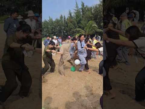 Trò chơi tập thể vui nhộn : đạp bóng. #mchieuthanh #trochoi #games #viral #viralvideo #viralshorts