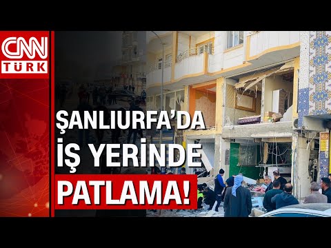 Şanlıurfa'nın Akçakale ilçesinde iş yerinde patlama: 4 yaralı