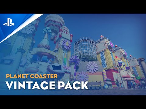 Planet Coaster: Console Edition - Vintage Pack Trailer | PS5, PS4