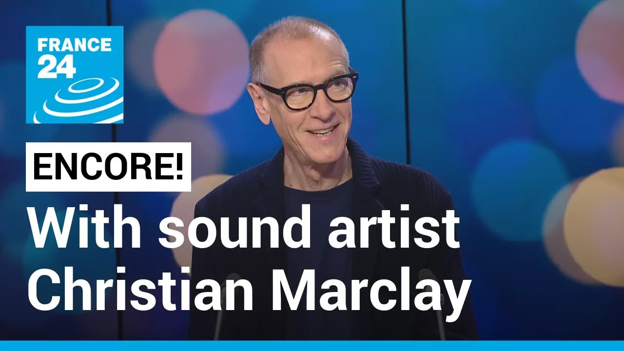 Artist Christian Marclay gives shape, form and colour to sound • FRANCE 24 English