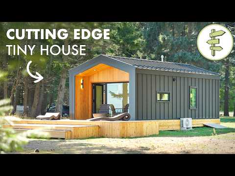 Beautiful Tiny House Built with The Most Durable Steel Frame – Better Than Wood? – FULL TOUR