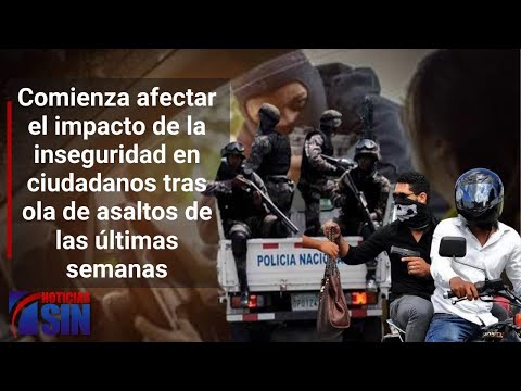 Comienza afectar la inseguridad en ciudadanos tras ola de asaltos