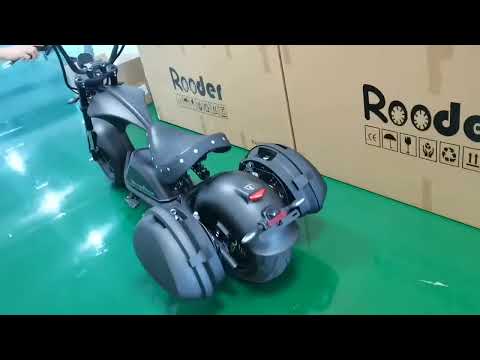 Rooder M1p sara electric motorcycle 72v 4000w 80km/h with saddle case wholesale price +8613632905138