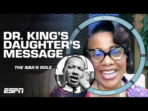 Dr. Bernice A. King's message to the NBA & beyond: 'Let the light shine!' | NBA Today