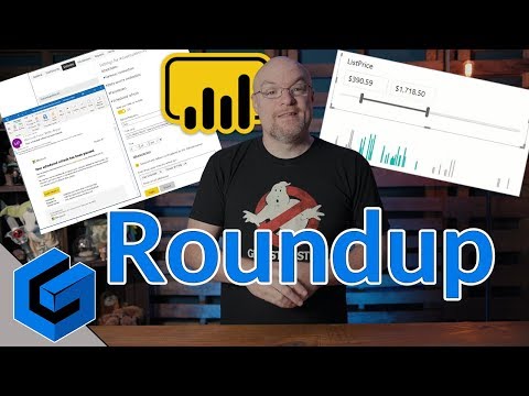 Power BI Slicer histogram, dynamic dates, gateway update and more... (July 15, 2019)