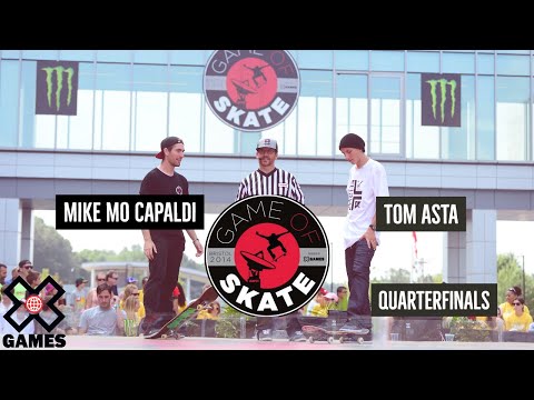 Mike Mo Capaldi vs. Tom Asta - Game of Skate Quarterfinals - ESPN X Games - UCxFt75OIIvoN4AaL7lJxtTg