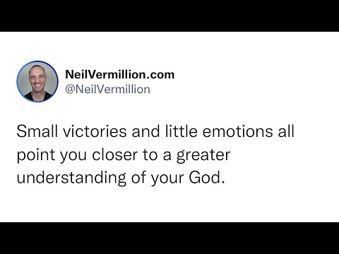 The Significance Of Small Victories And Little Emotions - Daily Prophetic Word
