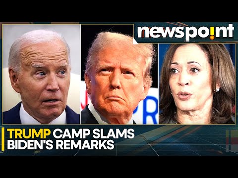 US Elections: Republicans Target Biden And Harris Over President's Remarks | Newspoint | WION