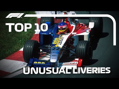 Top 10 Unusual Liveries in F1